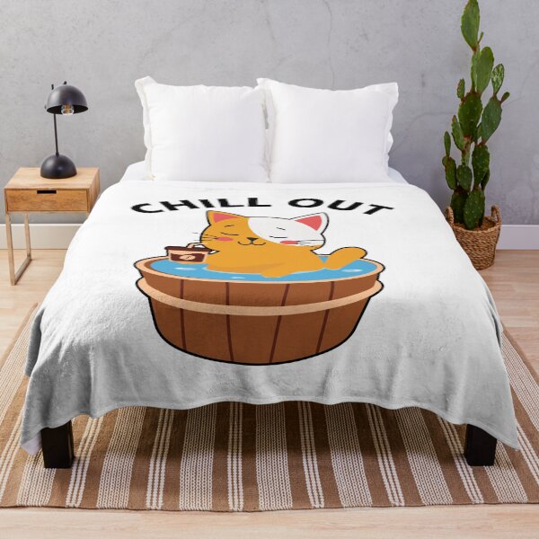 Item preview, Purrfect Chill Vibes Cat  designed and sold by Tulip Creators .