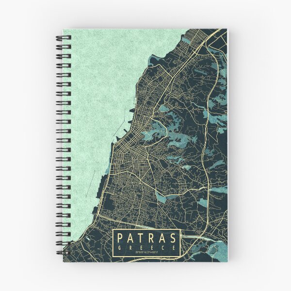 Item preview, Patras City Map of Greece - Summer designed and sold by deMAP.