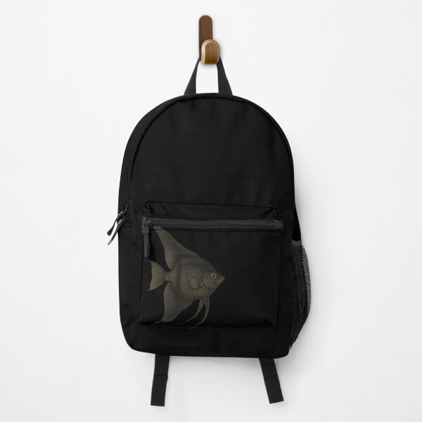 Item preview, Black Angelfish - Vintage Japanese Style - Angel Fish designed and sold by Kabuji Store.