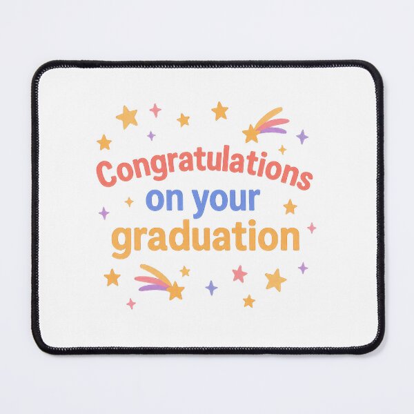 Item preview, Colorful graduation congratulations message designed and sold by DadGenX.