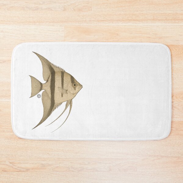 Item preview, Angelfish - Vintage Japanese Style - Common Angel Fish designed and sold by Kabuji Store.
