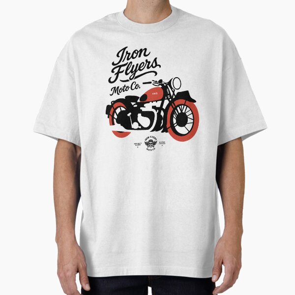 Item preview, Iron Flyers Moto Co - Vintage motorcycle t-shirt designs designed and sold by IronFlyers.