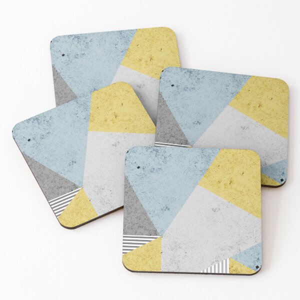 Item preview, Muted Moderns – Abstract Geometric Texture Design designed and sold by tokomoroJP.