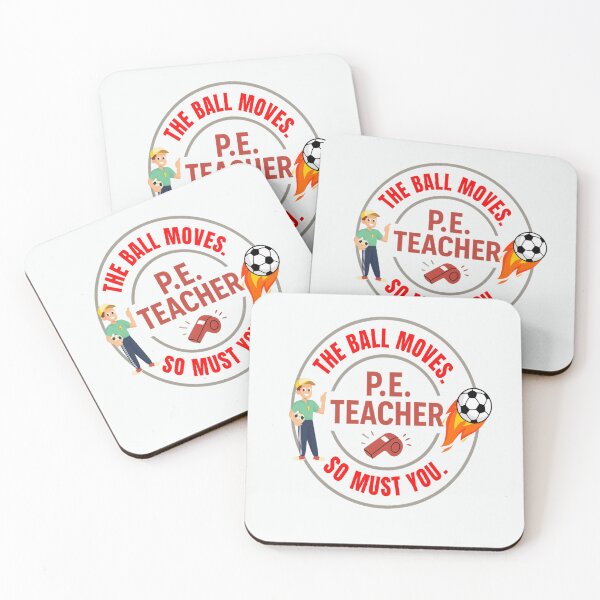 Item preview, P. E. Teacher: When the Ball Moves! designed and sold by LaPaz361.