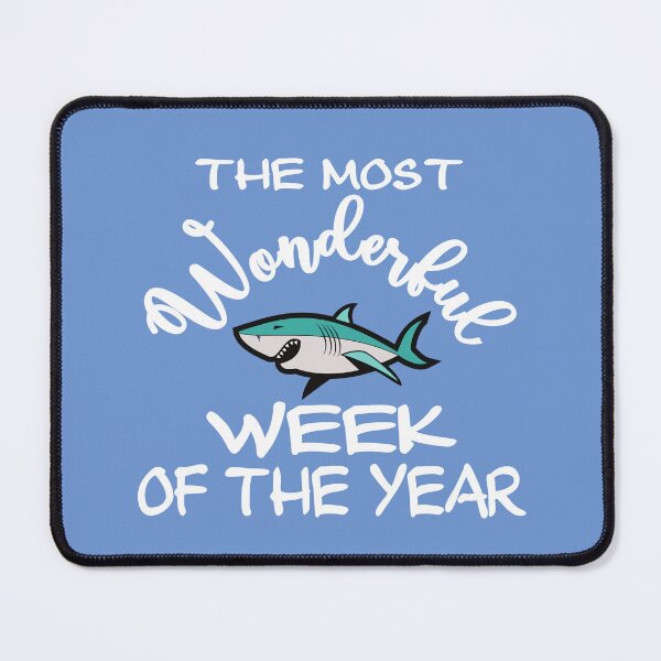 Item preview, The Most Wonderful Week Of The Year - Shark Lover Sea Ocean design designed and sold by Colorfulman.
