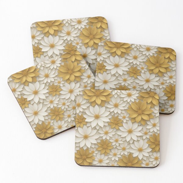 Item preview, Golden Bloom designed and sold by Kaleidoscope Print.