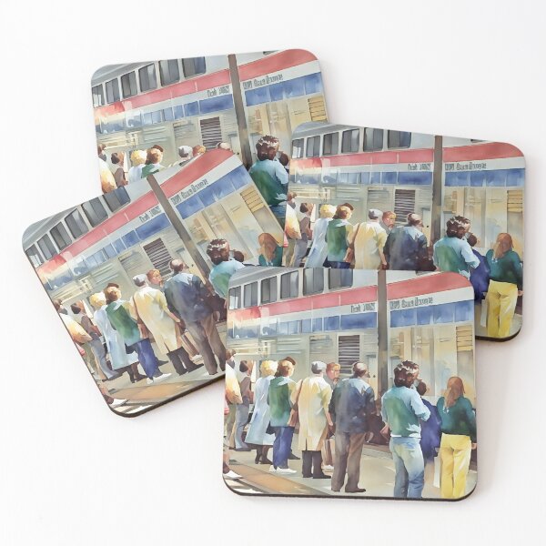 Item preview, The Train has Arrived designed and sold by RCWatercolours.