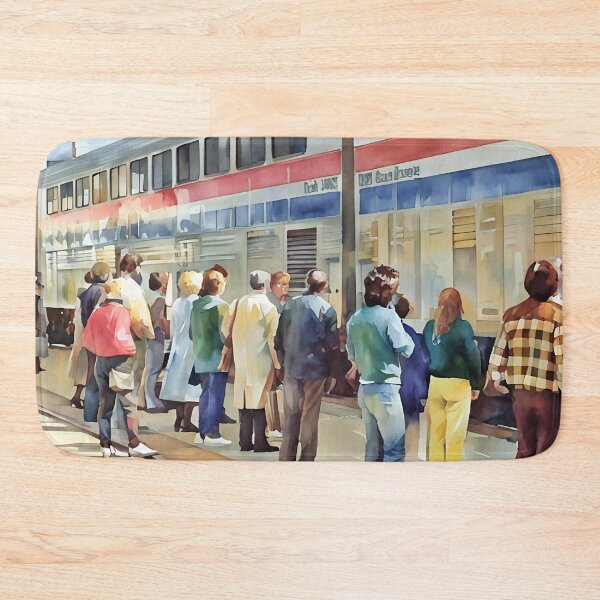 Item preview, The Train has Arrived designed and sold by RCWatercolours.