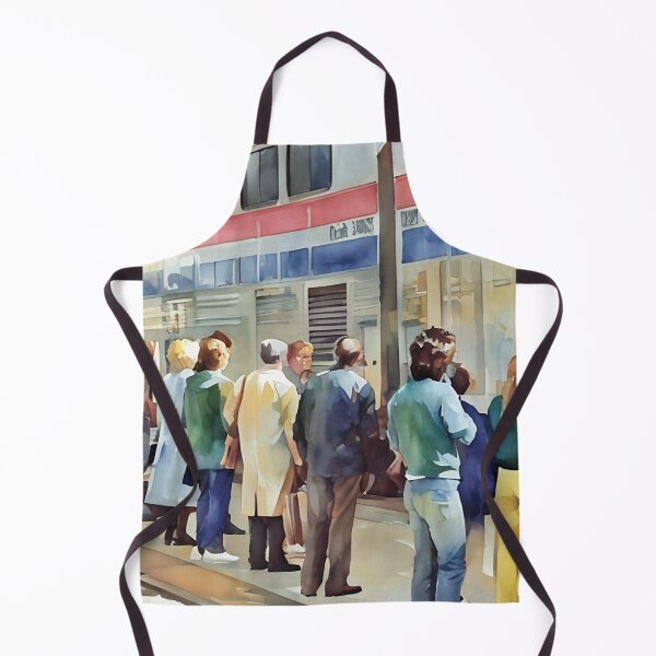 Item preview, The Train has Arrived designed and sold by RCWatercolours.