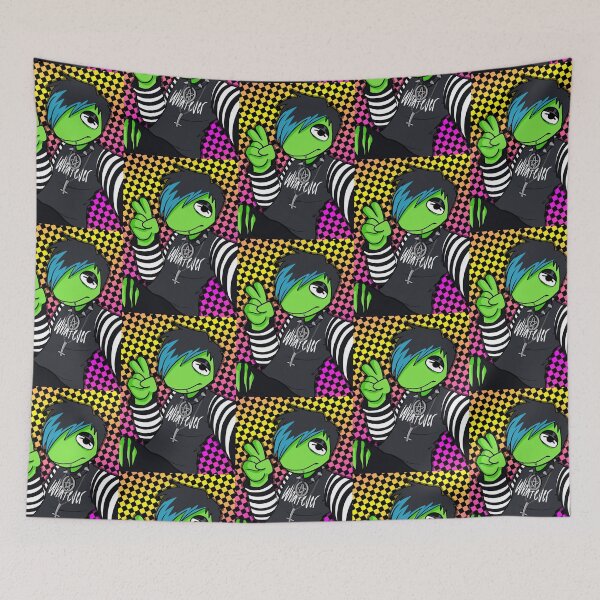 Item preview, Emo Kermit designed and sold by TheArtOfBubbles.