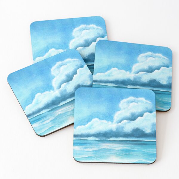Item preview, clouds painting designed and sold by DariaCeppelli.