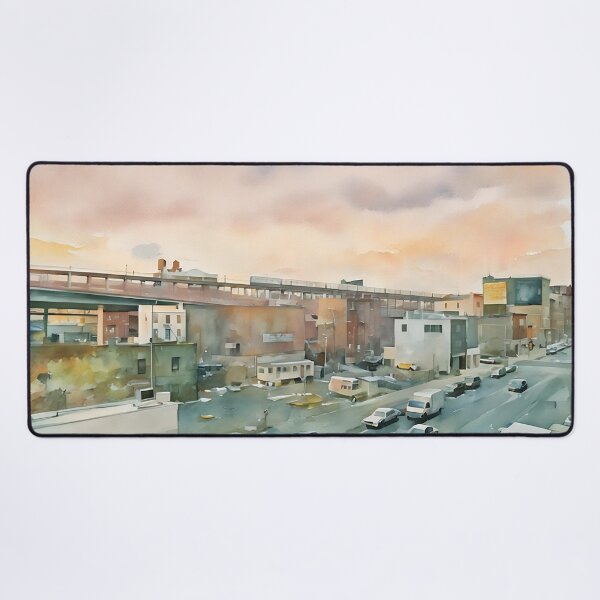 Item preview, Trains Above, Cars Below designed and sold by RCWatercolours.