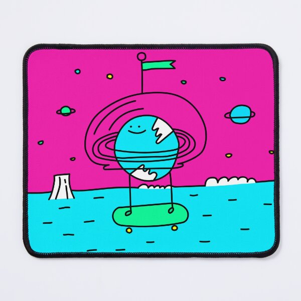 Item preview, Surreal Planet - Cute Bright Solar System Earth designed and sold by Porky Roebuck.