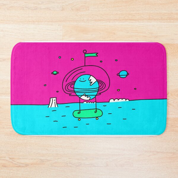 Item preview, Surreal Planet - Cute Bright Solar System Earth  designed and sold by Porky Roebuck.
