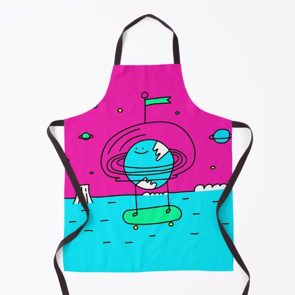 Item preview, Surreal Planet - Cute Bright Solar System Earth  designed and sold by Porky Roebuck.