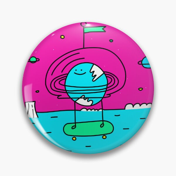 Item preview, Planeta Surrealista - Lindo y Brillante Sistema Solar Tierra designed and sold by Porky Roebuck.