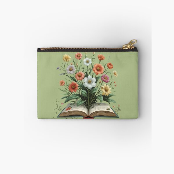 Artikelvorschau, Blumen wachsen aus Buch entworfen und verkauft von Agnes-Creative.