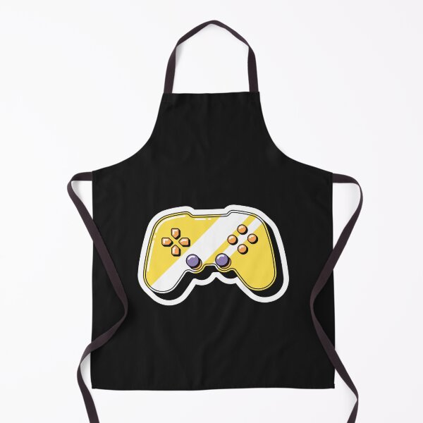 Item preview, Glossy golden gamepad illustration, pop art designed and sold by artskill2k17.
