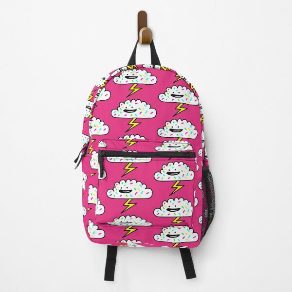 Item preview, Mr Sprinkles Kawaii cute cloud lightning bolt designed and sold by Porky Roebuck.