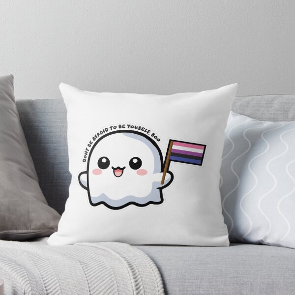 Item preview, LGBTQIA+ - Gender Fluid Pride Ghost designed and sold by CC-ArtOnline.