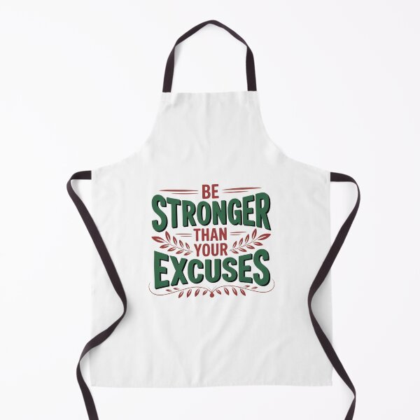 Item preview, Inspirational and motivational quote :Be Stronger Than Your Excuses Fitted designed and sold by Almasrigroup.