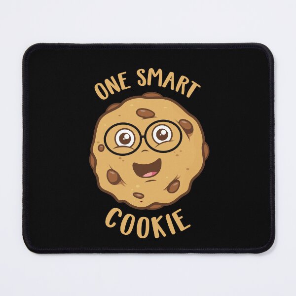 Item preview, One Smart Cookie – Cute cookie pun design for smart kids and teachers (on dark colors) designed and sold by messy-nessie.