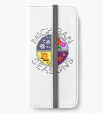 Michigan Seasons, full-color version iPhone Wallet/Case/Skin