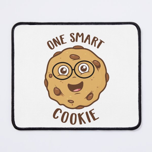 Item preview, One Smart Cookie – Cute cookie pun design for smart kids and teachers (on light colors) designed and sold by messy-nessie.