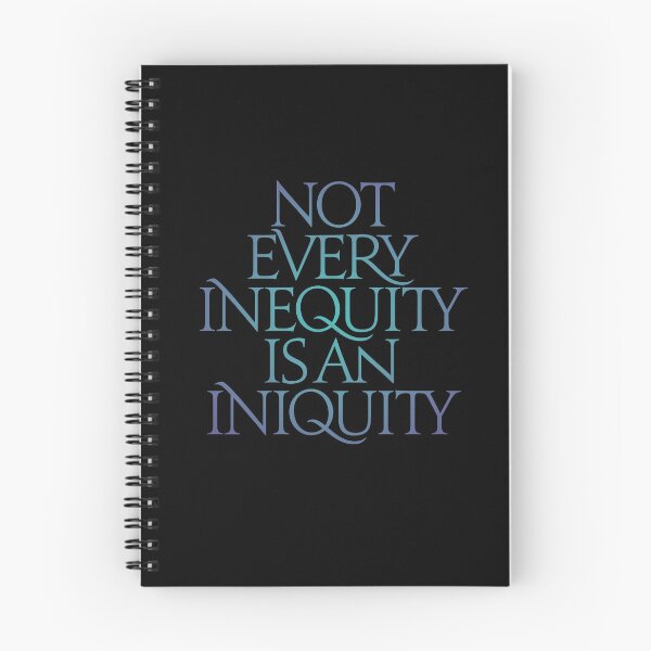 Item preview, Not every inequity is an iniquity. v.1 designed and sold by x1brett.