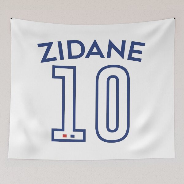 Item preview, Zinedine Zidane 10 designed and sold by Wolagno.