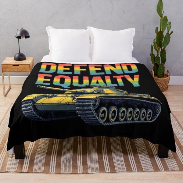 Item preview, Rainbow Tank: Defend Equality designed and sold by Iuqiune.