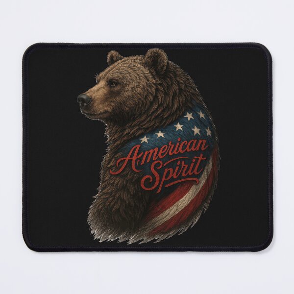 Item preview, American Spirit Patriotic Bear designed and sold by MyFishka.