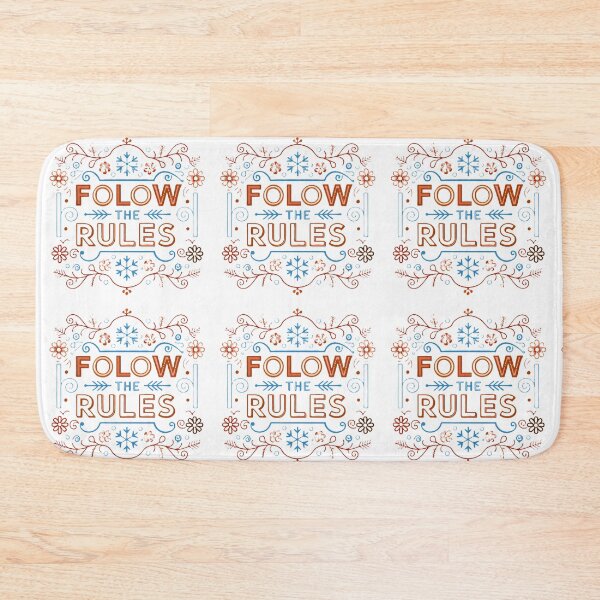 Item preview, Follow the Rules with Elegance designed and sold by ART ATTACK ZONE.
