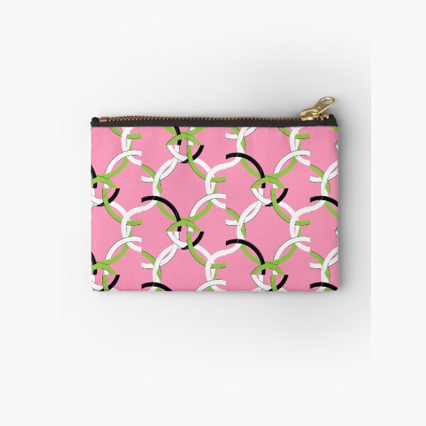 Item preview, Interwoven Rings on Pink Background designed and sold by ART ATTACK ZONE.