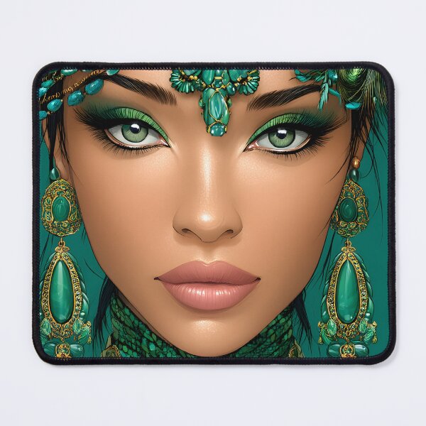Item preview, Elegant Green Adornment with Stunning Emeralds designed and sold by Artessie.