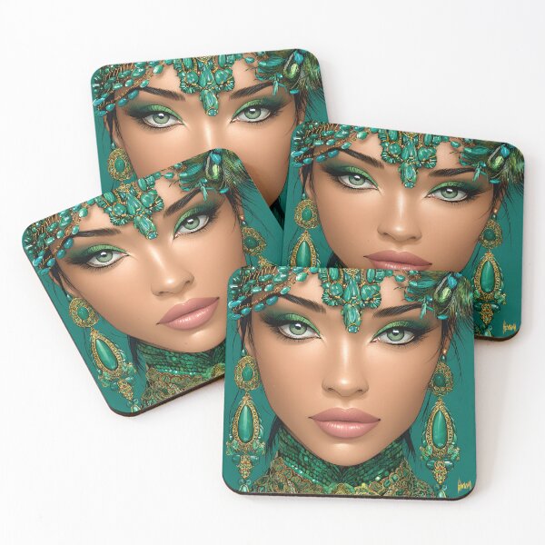 Item preview, Elegant Green Adornment with Stunning Emeralds designed and sold by Artessie.