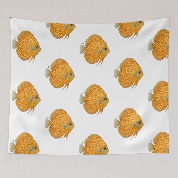 Item preview, Discus Fish Eruption Leopard Japanese Style - Amazon Fish designed and sold by Kabuji Store.