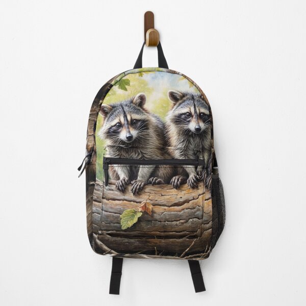 Item preview, Woodland Raccoons designed and sold by M-Y-A-R-T-.