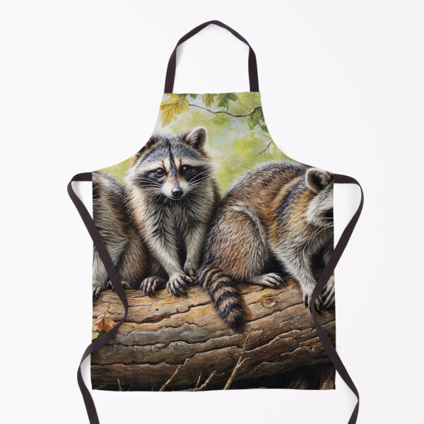 Item preview, Woodland Raccoons designed and sold by M-Y-A-R-T-.
