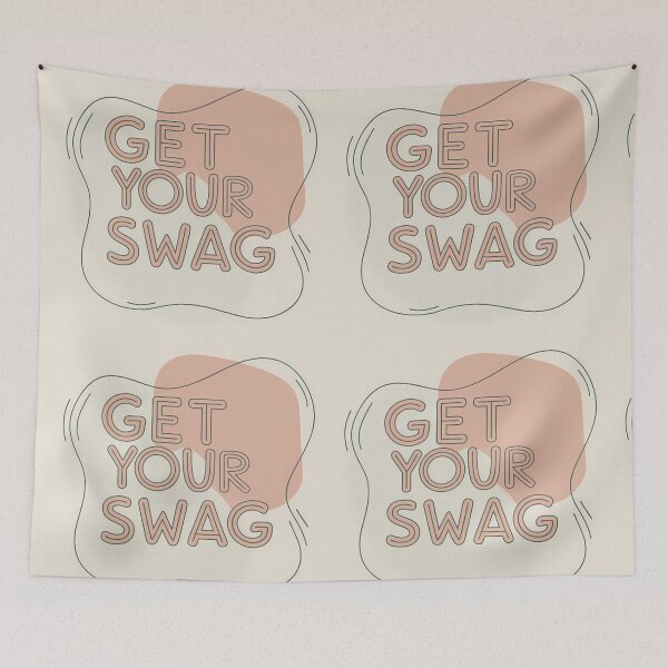 Item preview, Artful Get Your Swag Typography designed and sold by ART ATTACK ZONE.