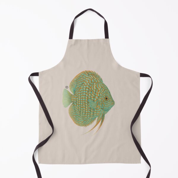 Item preview, Discus Fish Mosaic Turquoise Japanese Style - Amazon designed and sold by Kabuji Store.
