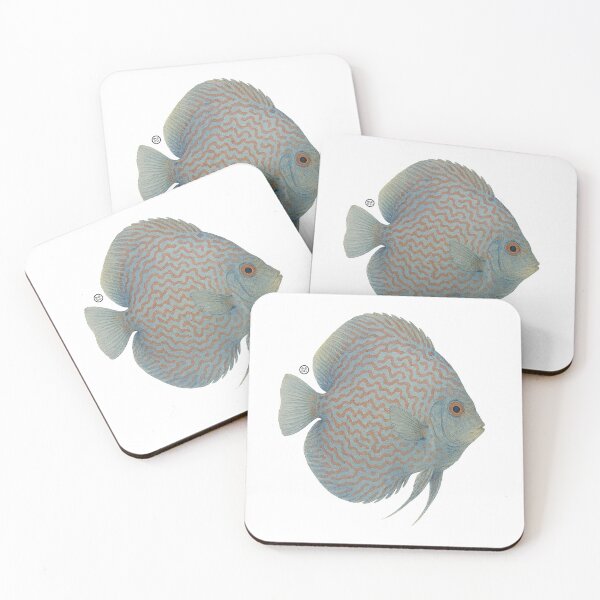 Item preview, Discus Fish Japanese Style - Amazon Blue designed and sold by Kabuji Store.