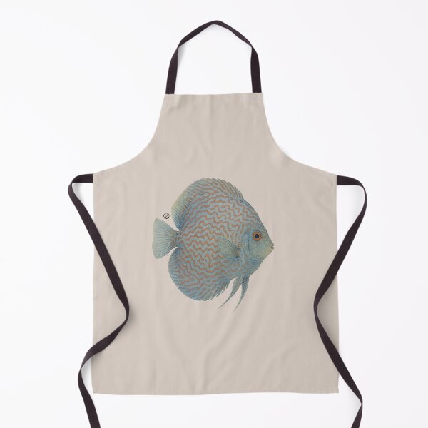 Item preview, Discus Fish Japanese Style - Amazon Blue designed and sold by Kabuji Store.