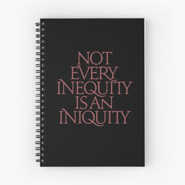 Item preview, Not every inequity is an iniquity. v.5 designed and sold by x1brett.