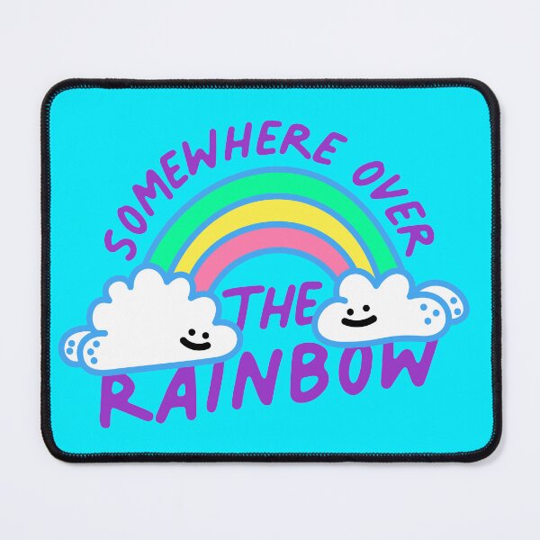 Item preview, Somewhere Over The Rainbow - kawaii cute funny designed and sold by Porky Roebuck.