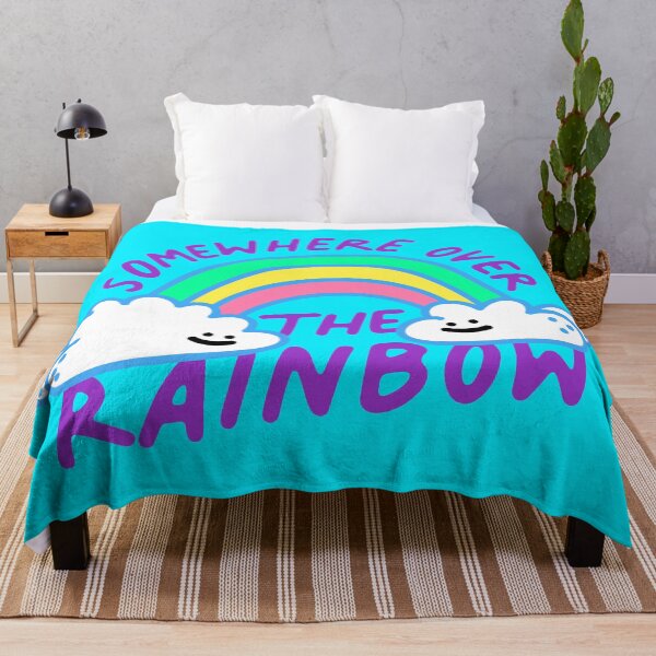 Item preview, Somewhere Over The Rainbow - kawaii cute funny designed and sold by Porky Roebuck.
