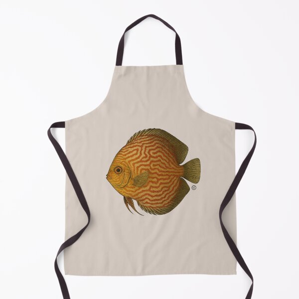 Item preview, Discus Fish Japanese Style - Amazon Fish - Yellow designed and sold by Kabuji Store.