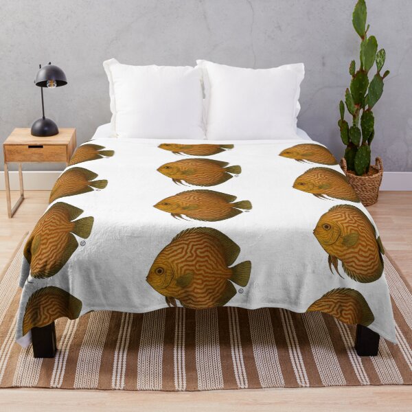 Item preview, Discus Fish Japanese Style - Amazon Fish - Yellow designed and sold by Kabuji Store.