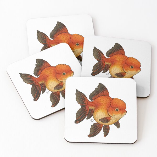 Item preview, Red Goldfish - Japanese Goldfish - Vintage Japanese Style Kingyo designed and sold by Kabuji Store.