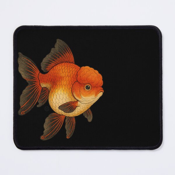 Item preview, Red Goldfish - Japanese Goldfish - Vintage Japanese Style Kingyo designed and sold by Kabuji Store.